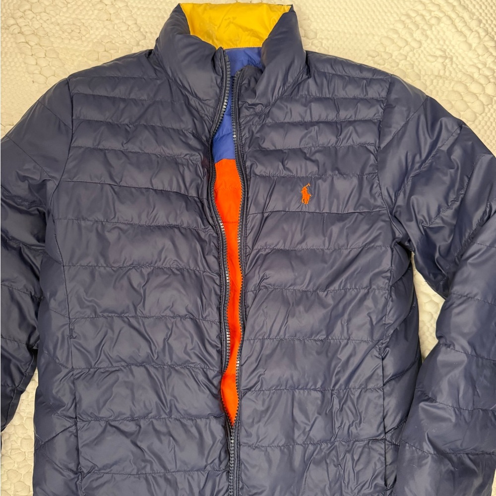 Polo by Ralph Lauren Boys Navy Puffer Jacket